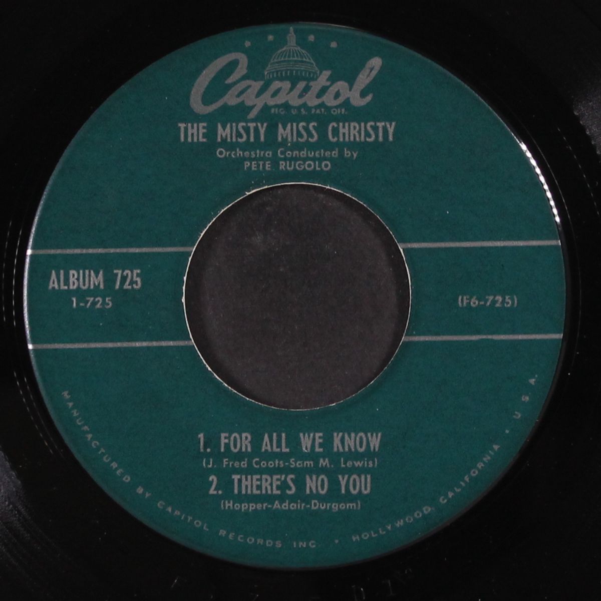 the misty miss christy, part 1 by JUNE CHRISTY