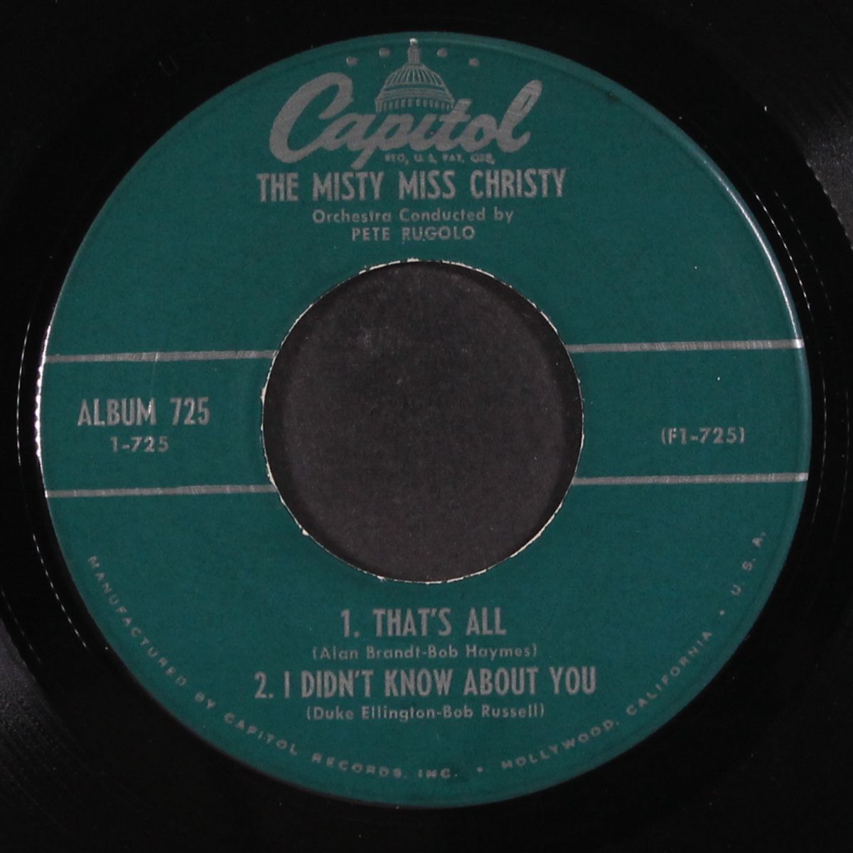 the misty miss christy, part 1 by JUNE CHRISTY