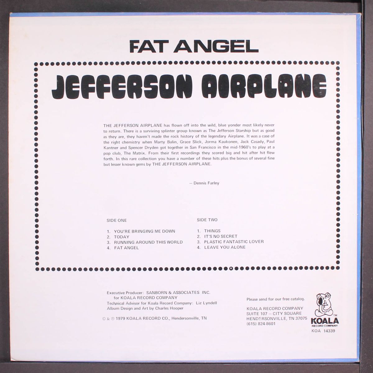 fat angel by JEFFERSON AIRPLANE