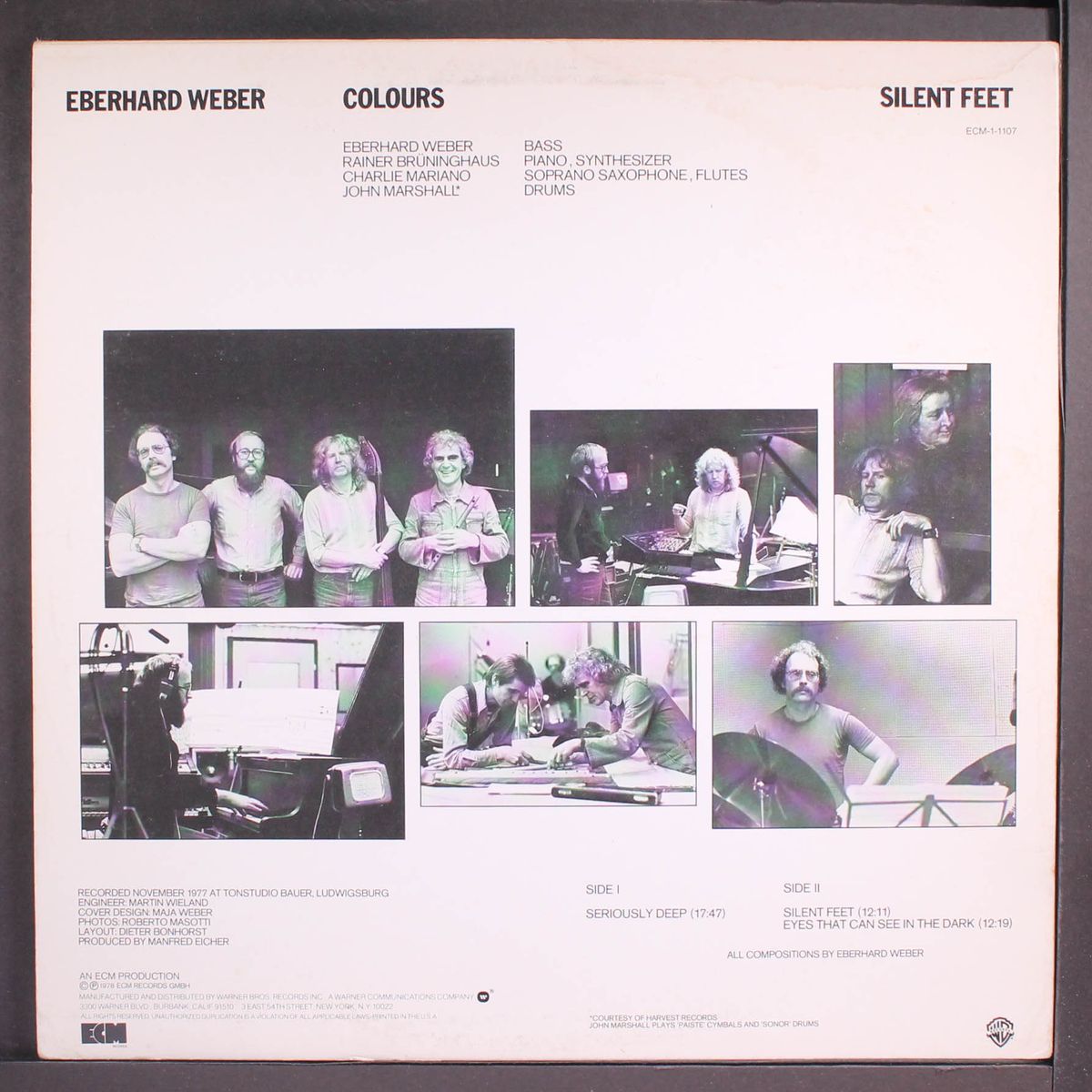 silent feet by EBERHARD WEBER COLOURS
