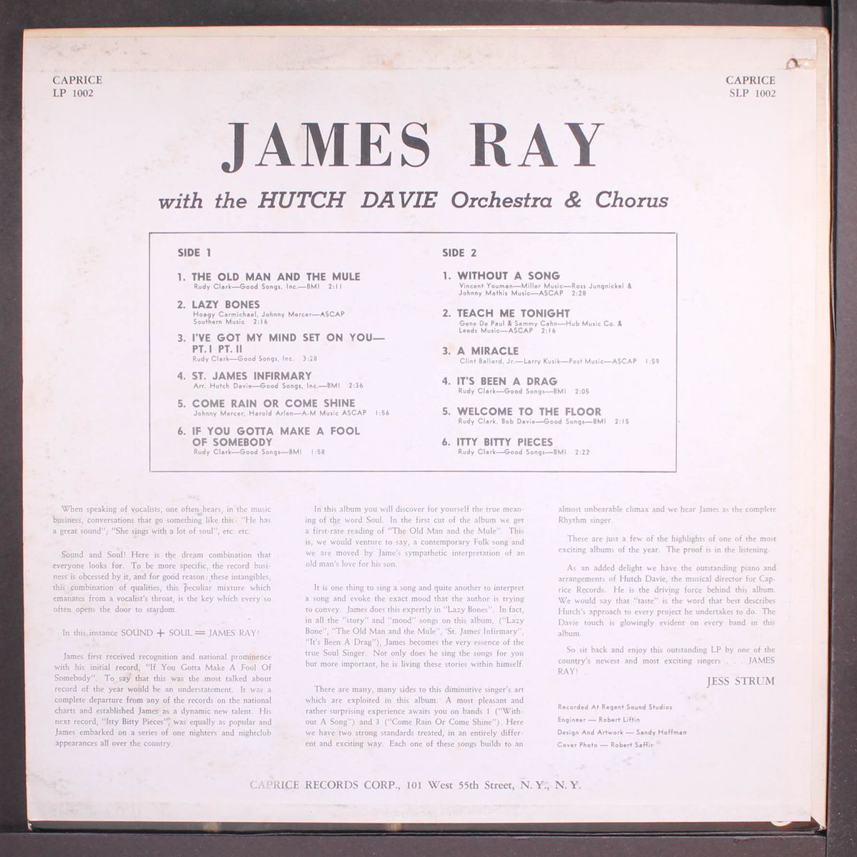 james ray by JAMES RAY