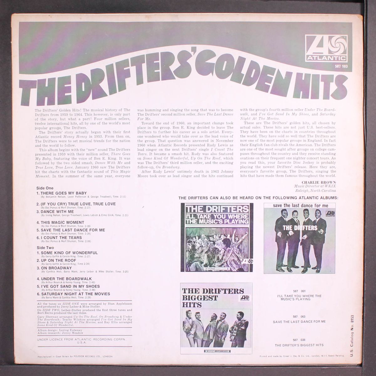 golden hits by DRIFTERS