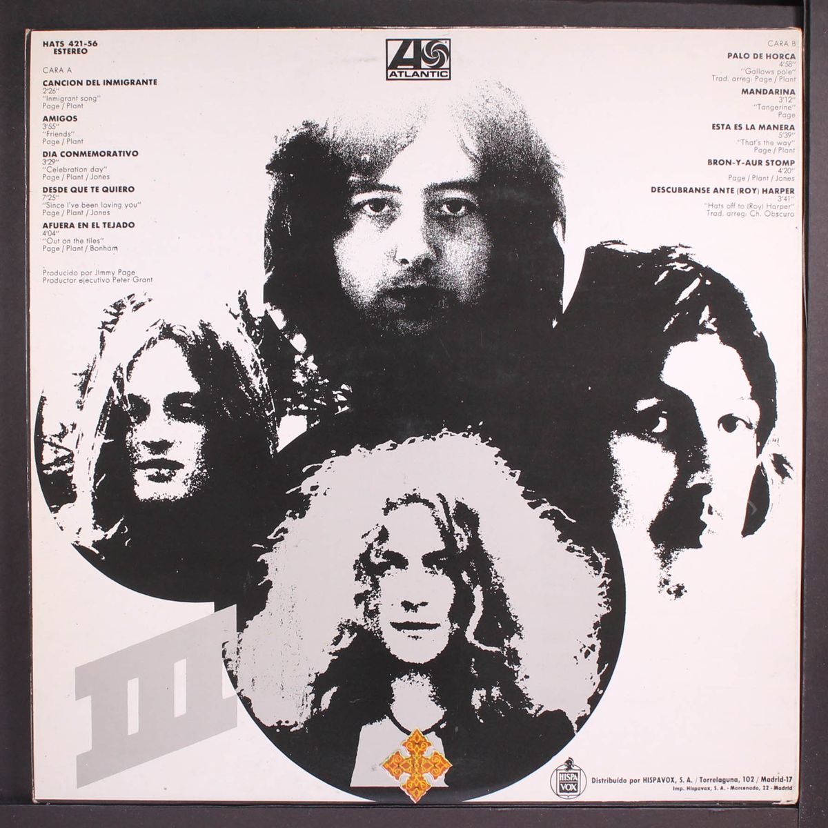 led zeppelin 3 by LED ZEPPELIN