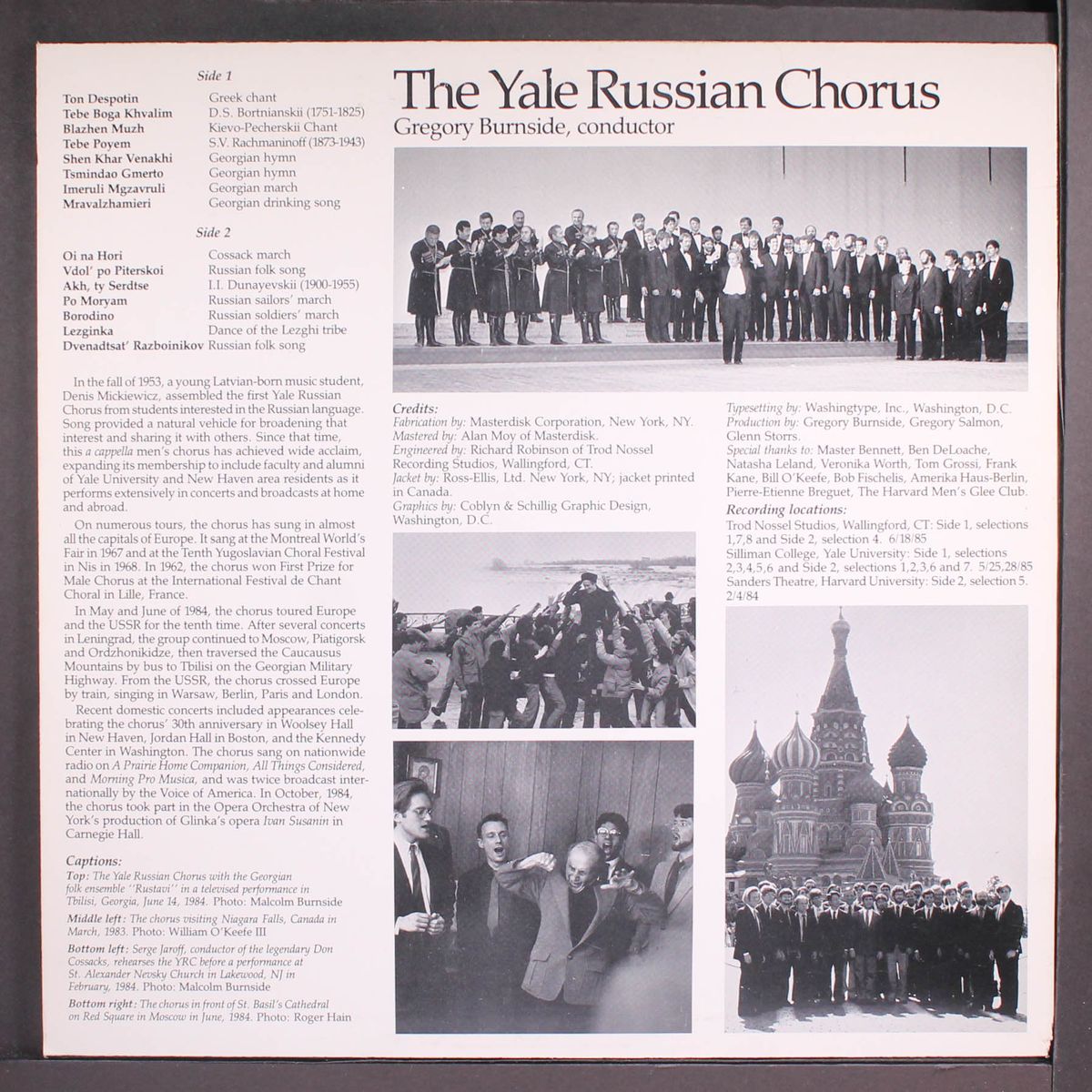 the yale russian chorus by YALE RUSSIAN CHORUS