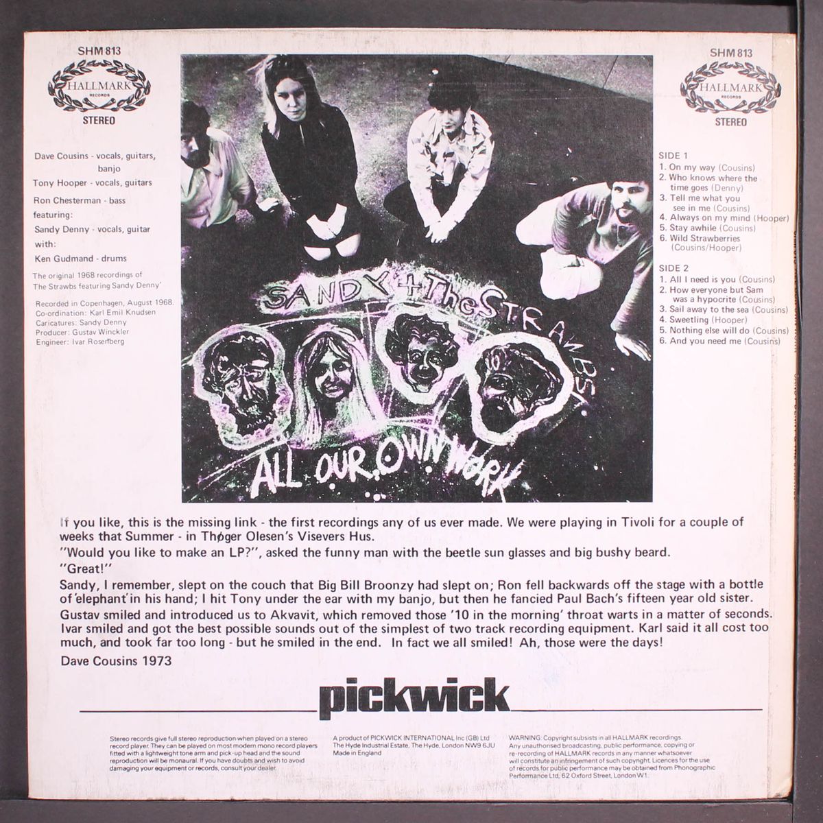 all our own work by SANDY DENNY & STRAWBS