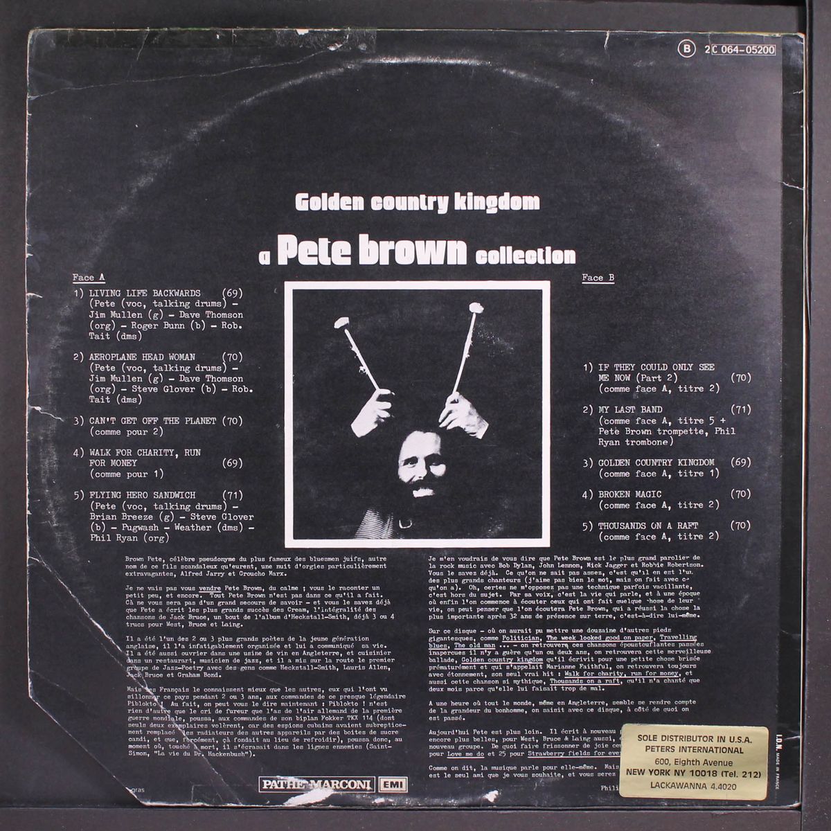 golden country kingdom by PETE BROWN