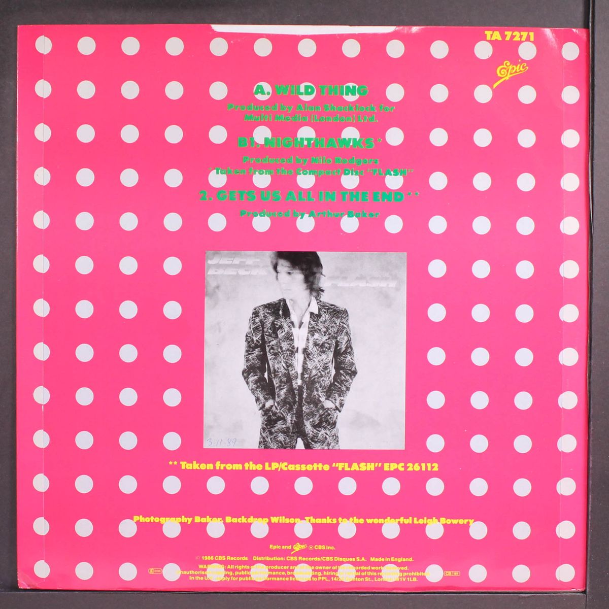 wild thing by JEFF BECK