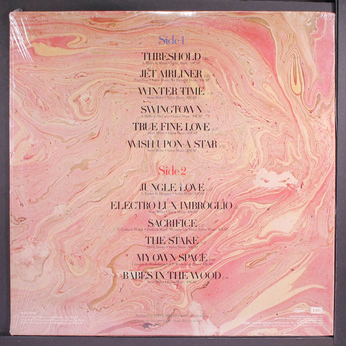book of dreams by STEVE MILLER BAND