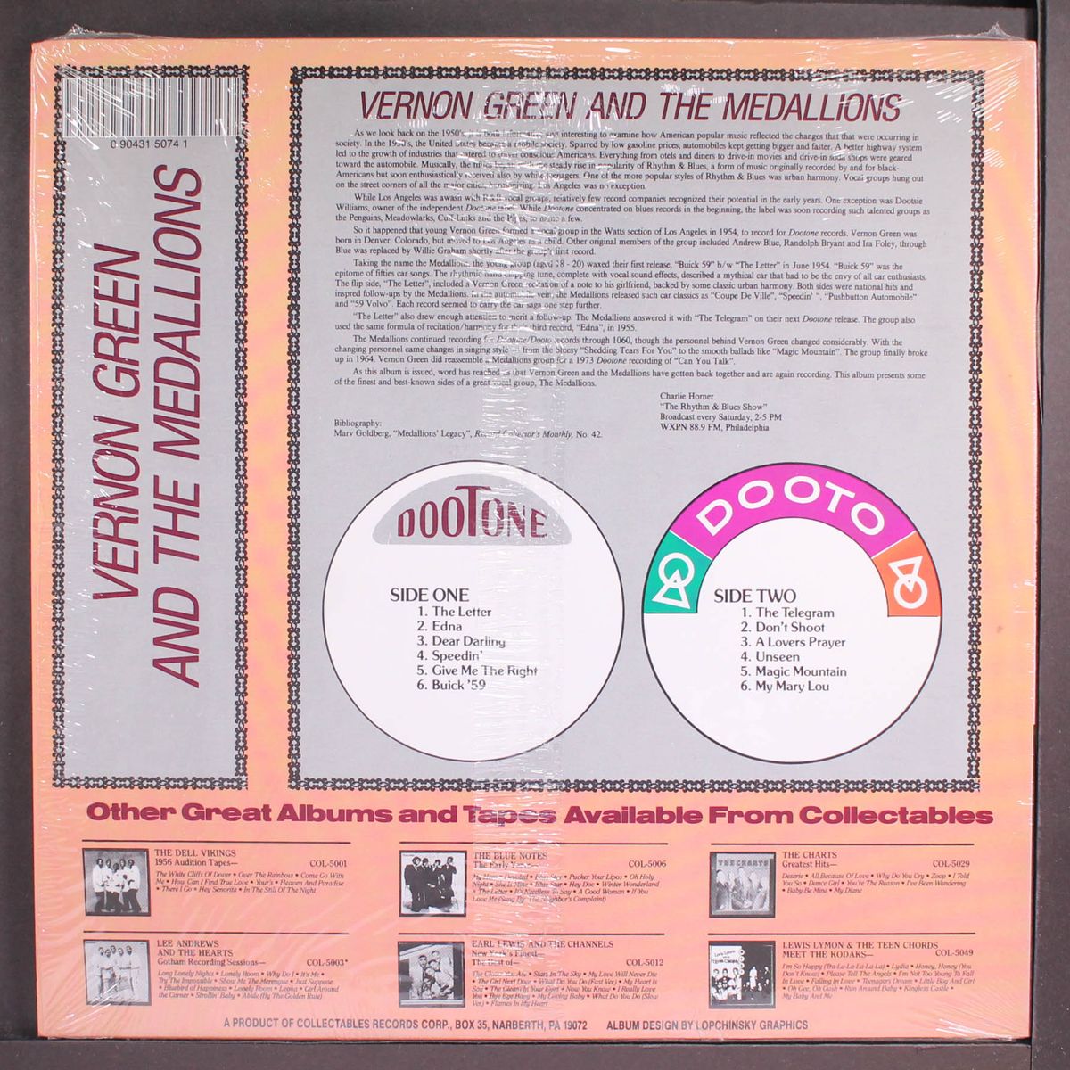 golden classics by VERNON GREEN & MEDALLIONS