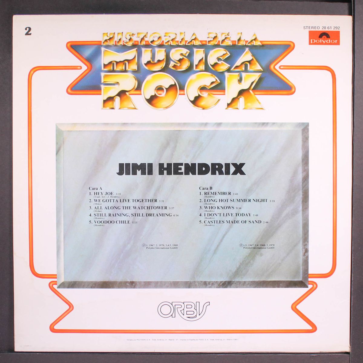historia de la musica rock by JIMI HENDRIX