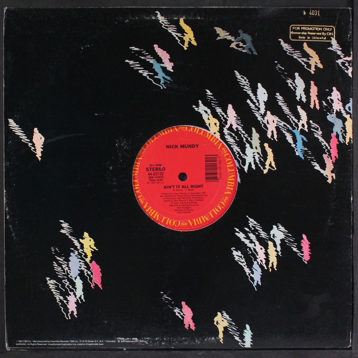 ain't it all right/same by NICK MUNDY