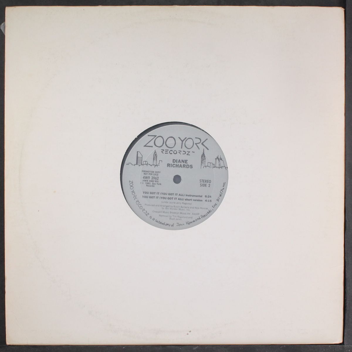 you got it/same by DIANE RICHARDS