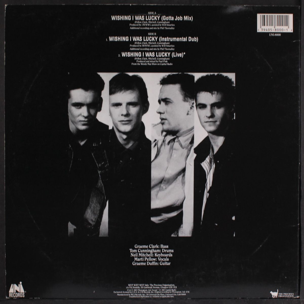 wishing i was lucky / instro by WET WET WET
