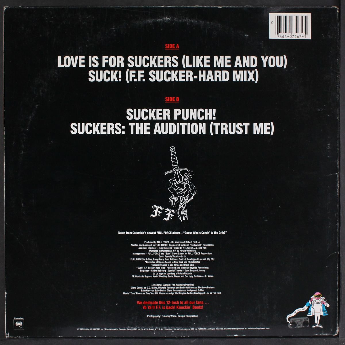 love is for suckers (like me and you) by FULL FORCE