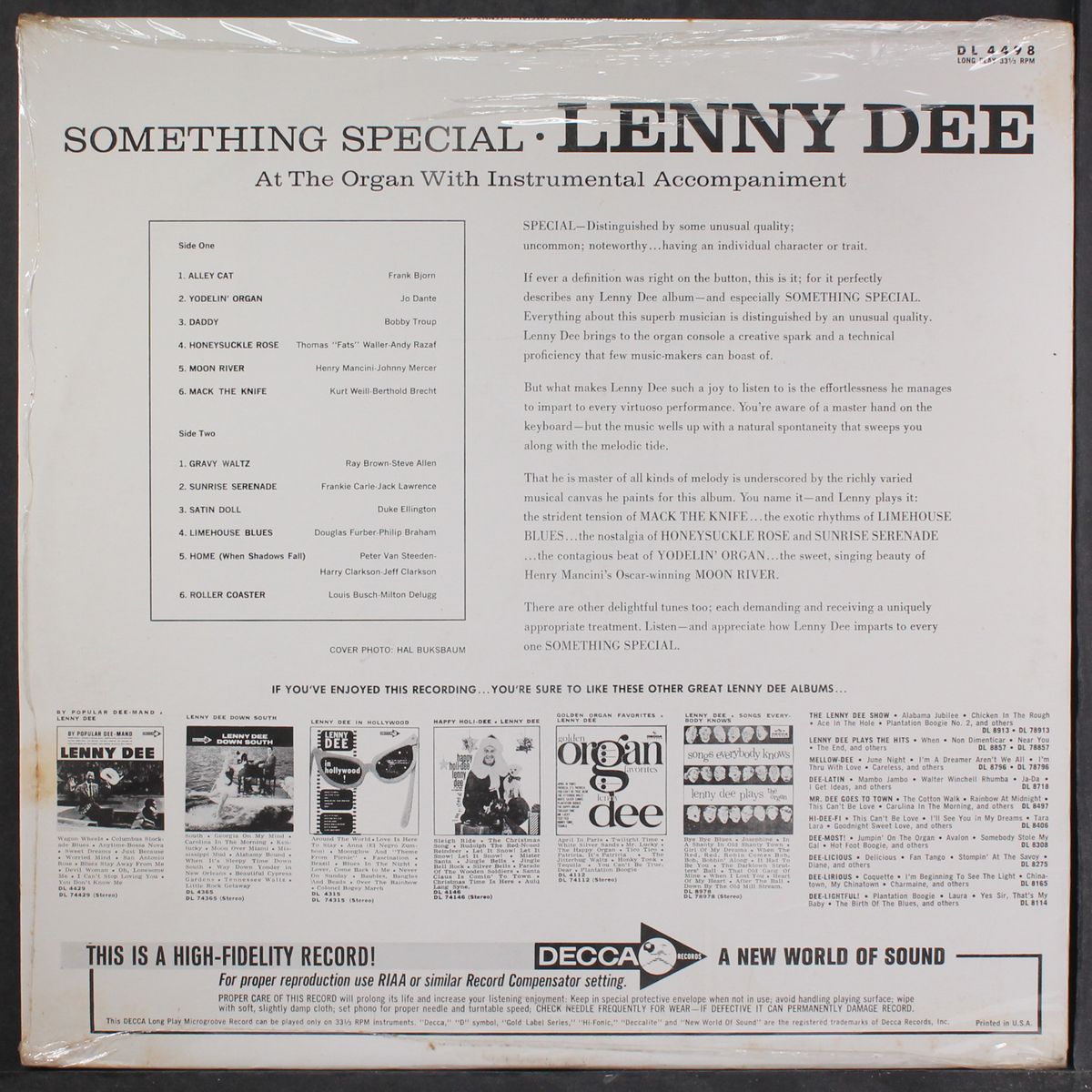 something special by LENNY DEE