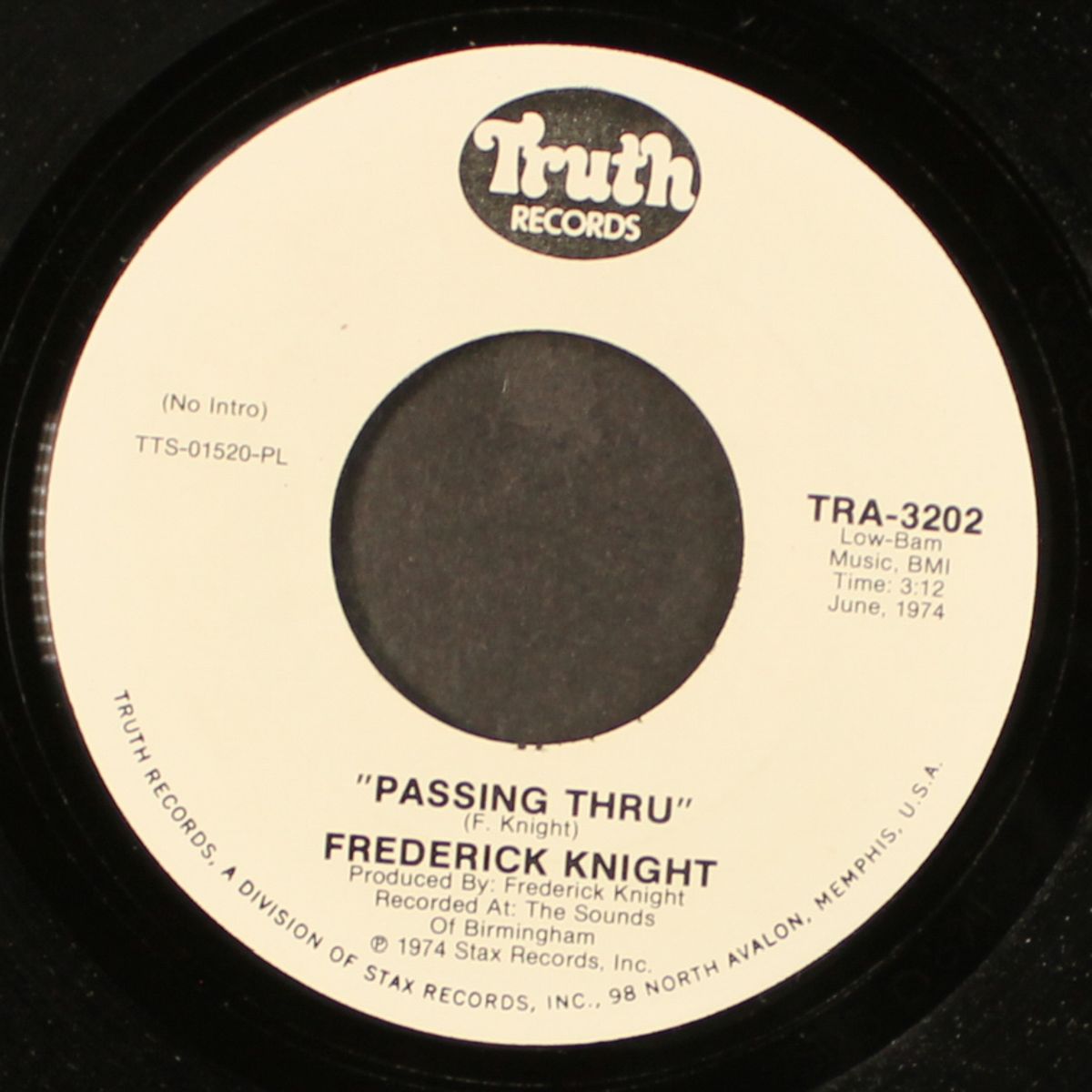 passing thru / same by FREDERICK KNIGHT