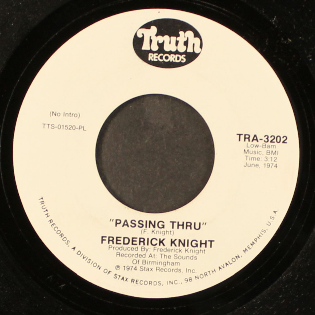 passing thru / same by FREDERICK KNIGHT