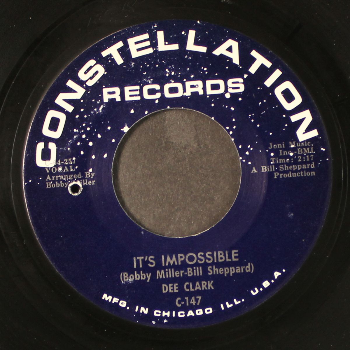 t.c.b. / it's impossible by DEE CLARK