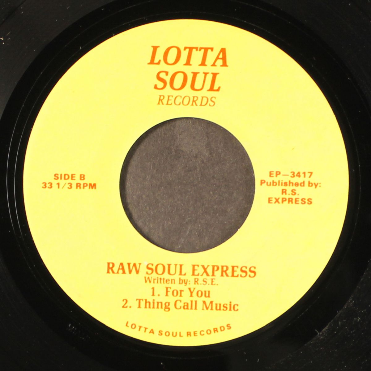for you / thing called music / will you / keep on smiling by RAW SOUL EXPRESS