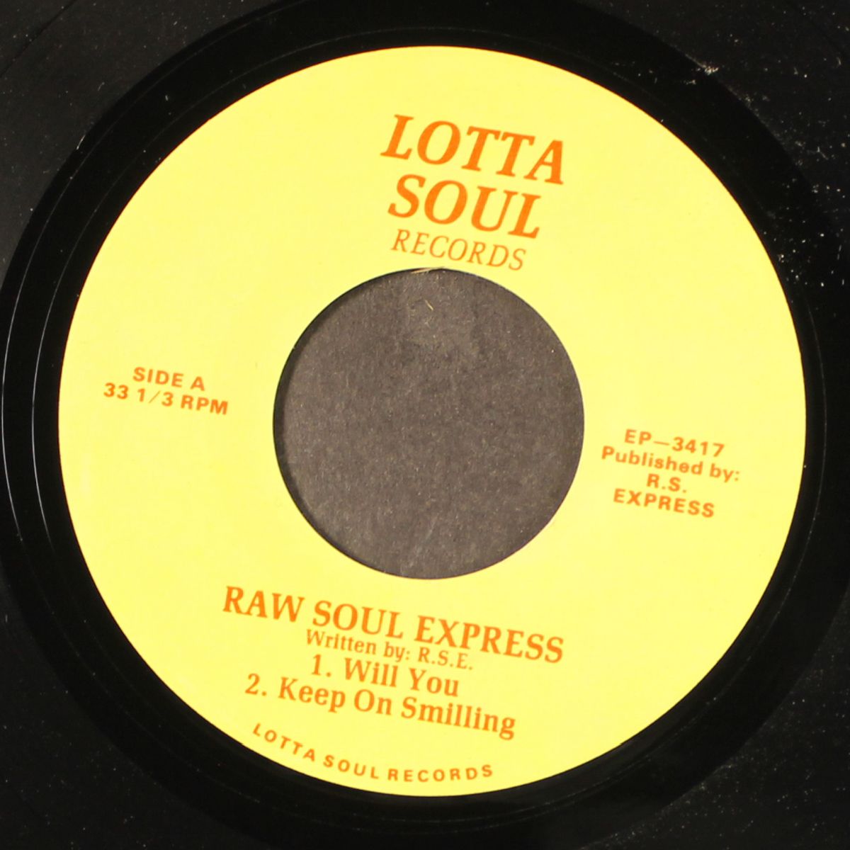 for you / thing called music / will you / keep on smiling by RAW SOUL EXPRESS