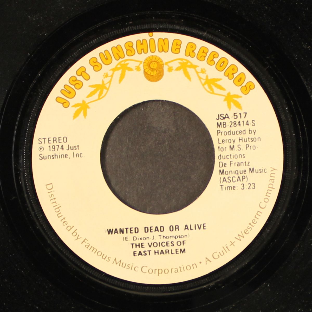 can you feel it / wanted dead or alive by VOICES OF EAST HARLEM