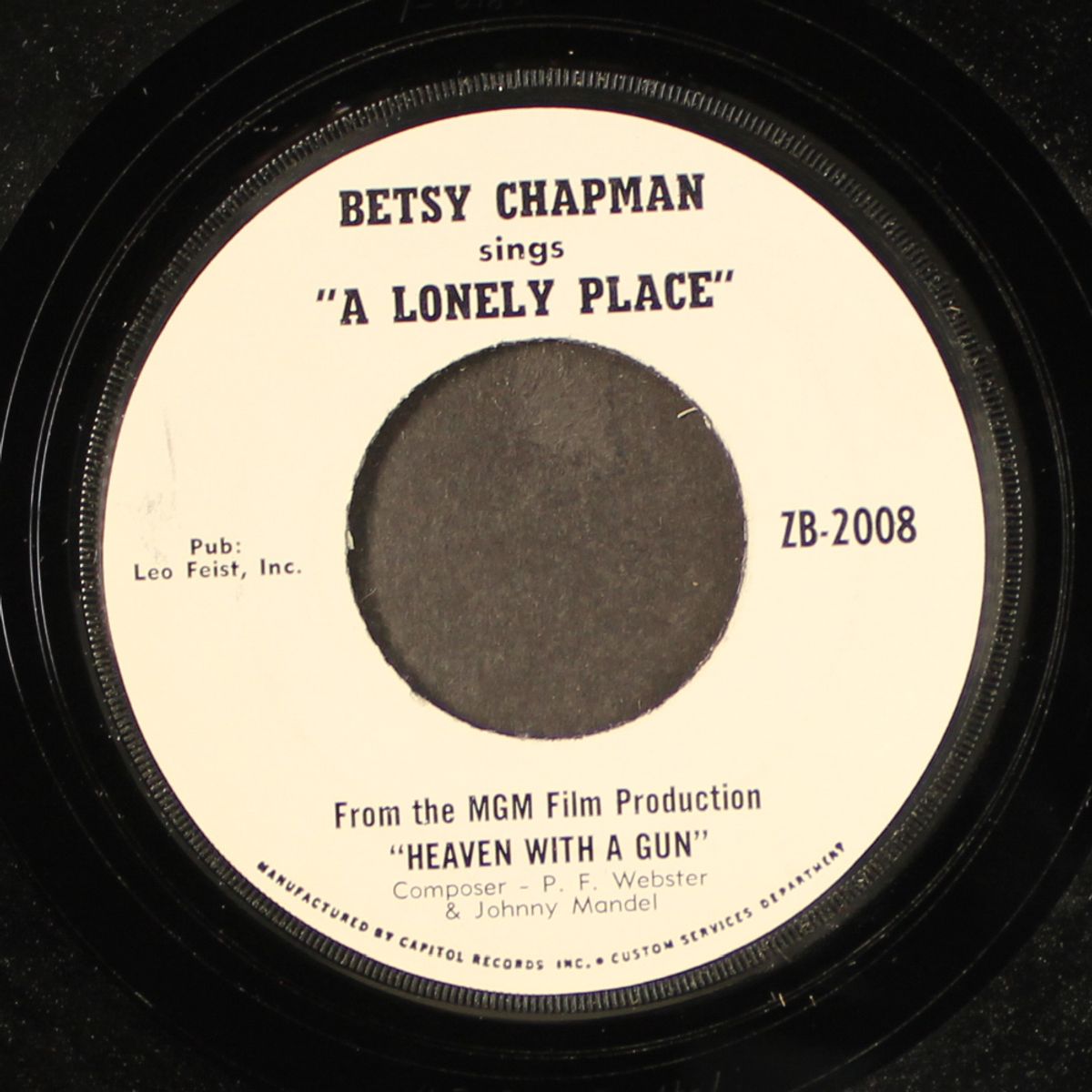 a lonely place by BETSY CHAPMAN