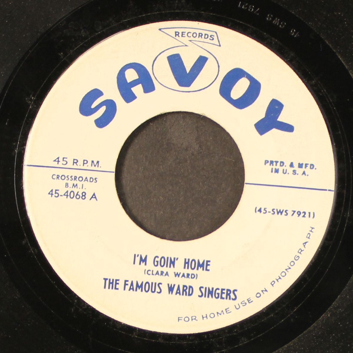 i'm goin' home / lord touch me by FAMOUS WARD SINGERS