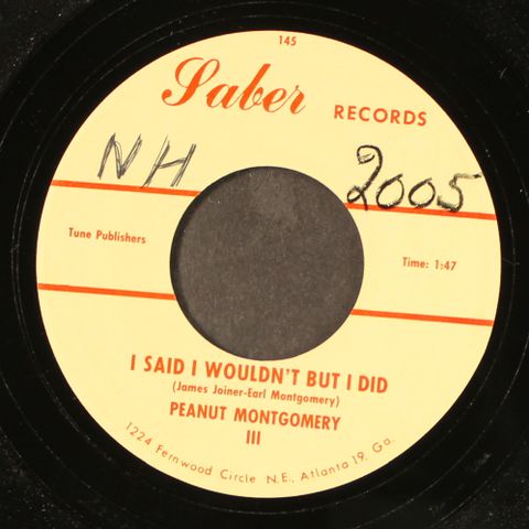 PEANUT MONTGOMERY