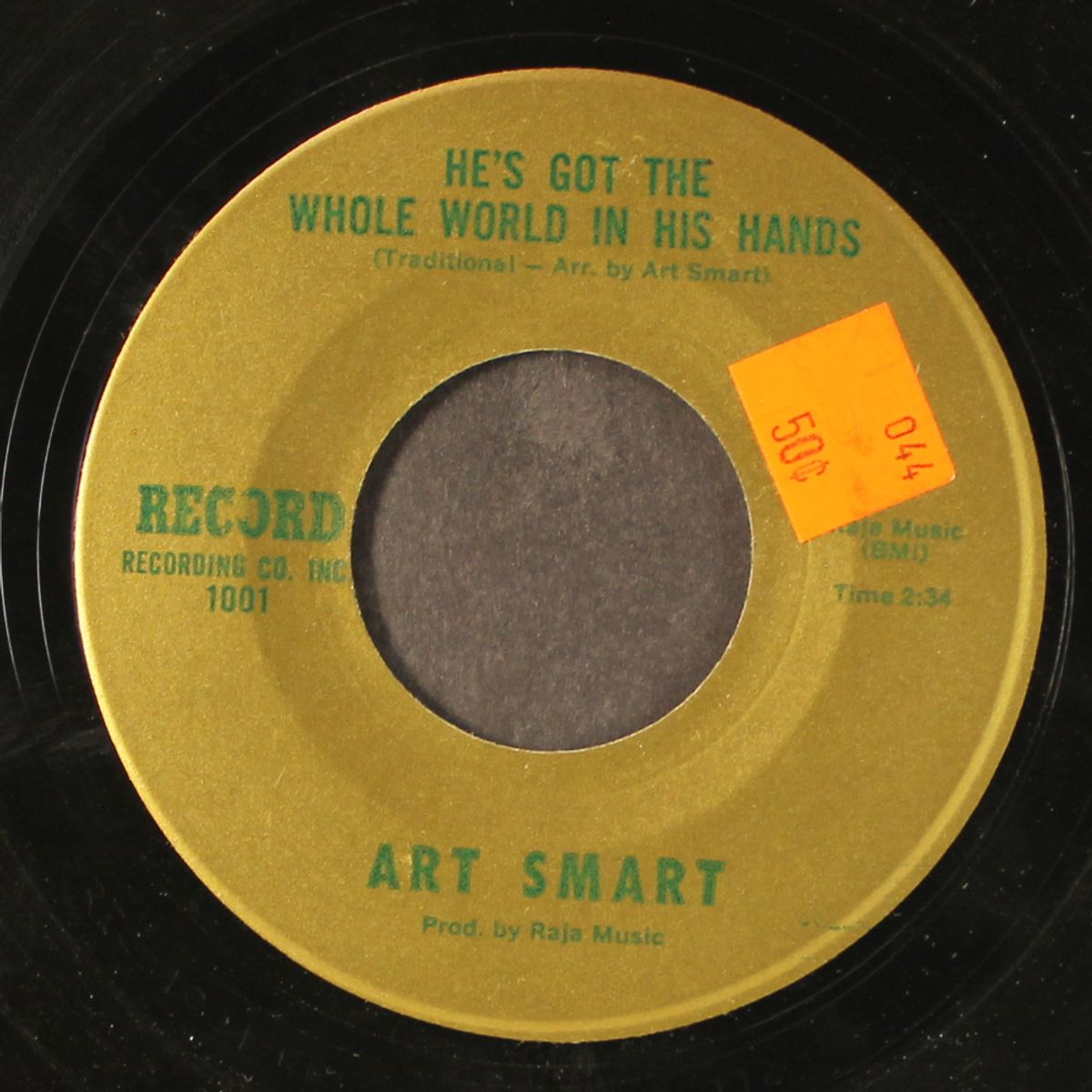 he's got the whole world in his hands / tenderly by ART SMART