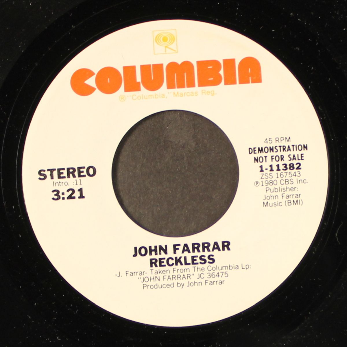 reckless by JOHN FARRAR