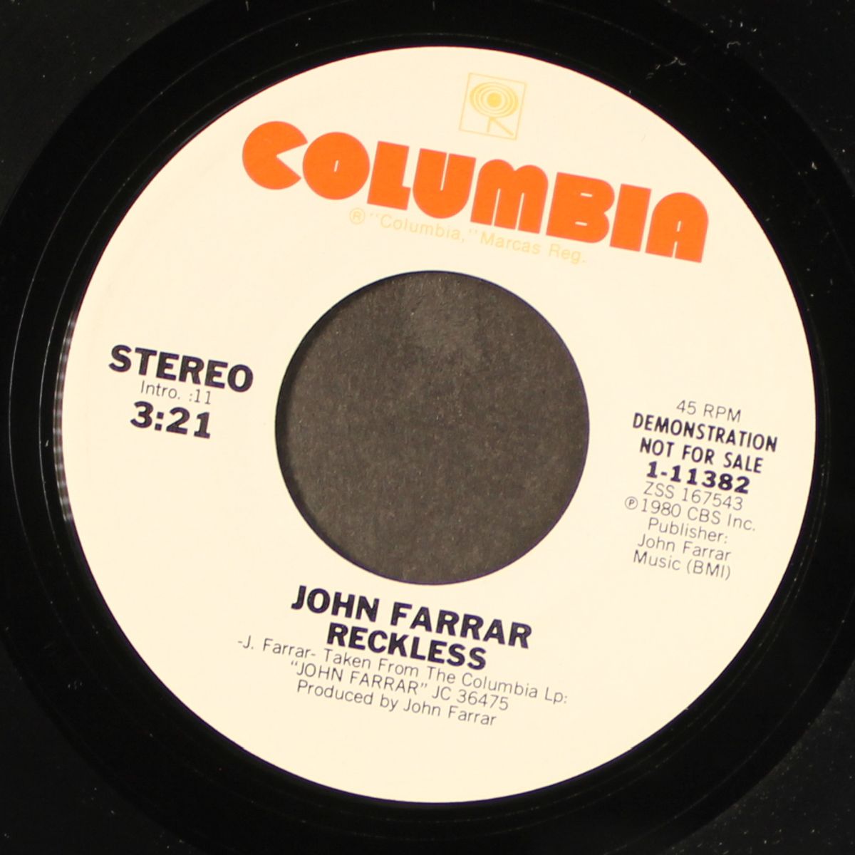 reckless by JOHN FARRAR