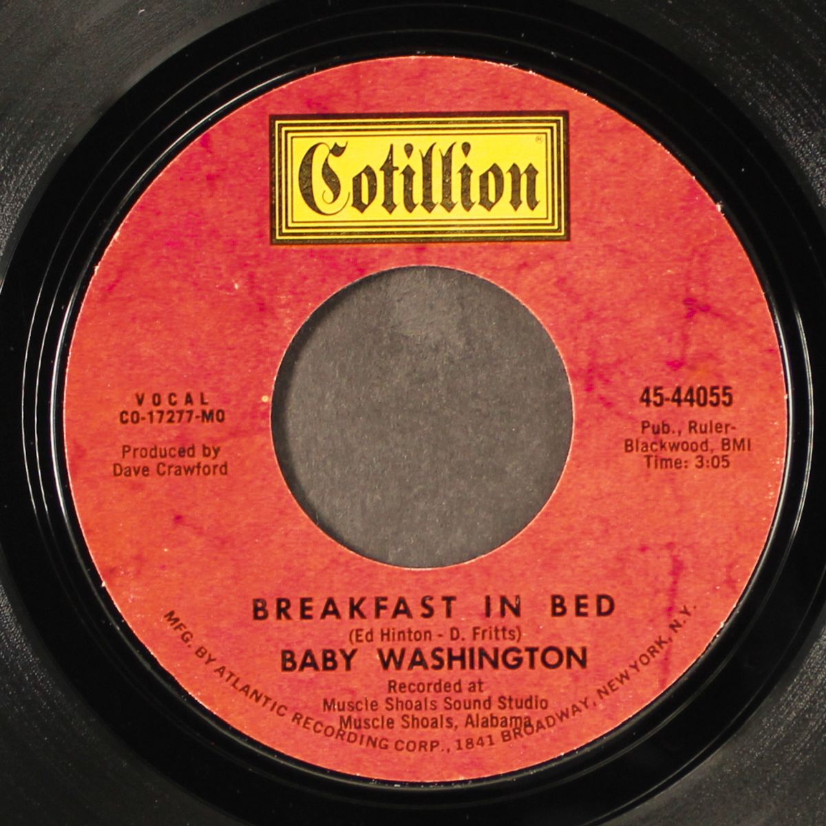 what becomes of a broken heart / breakfast in bed by BABY WASHINGTON