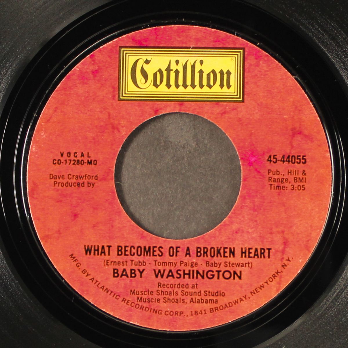 what becomes of a broken heart / breakfast in bed by BABY WASHINGTON