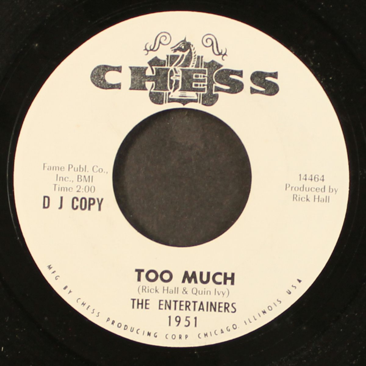 too much / blank by ENTERTAINERS