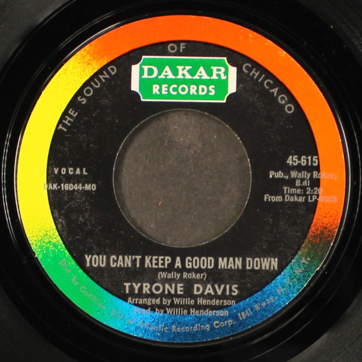 you can't keep a good man down / if i didn't love you by TYRONE DAVIS