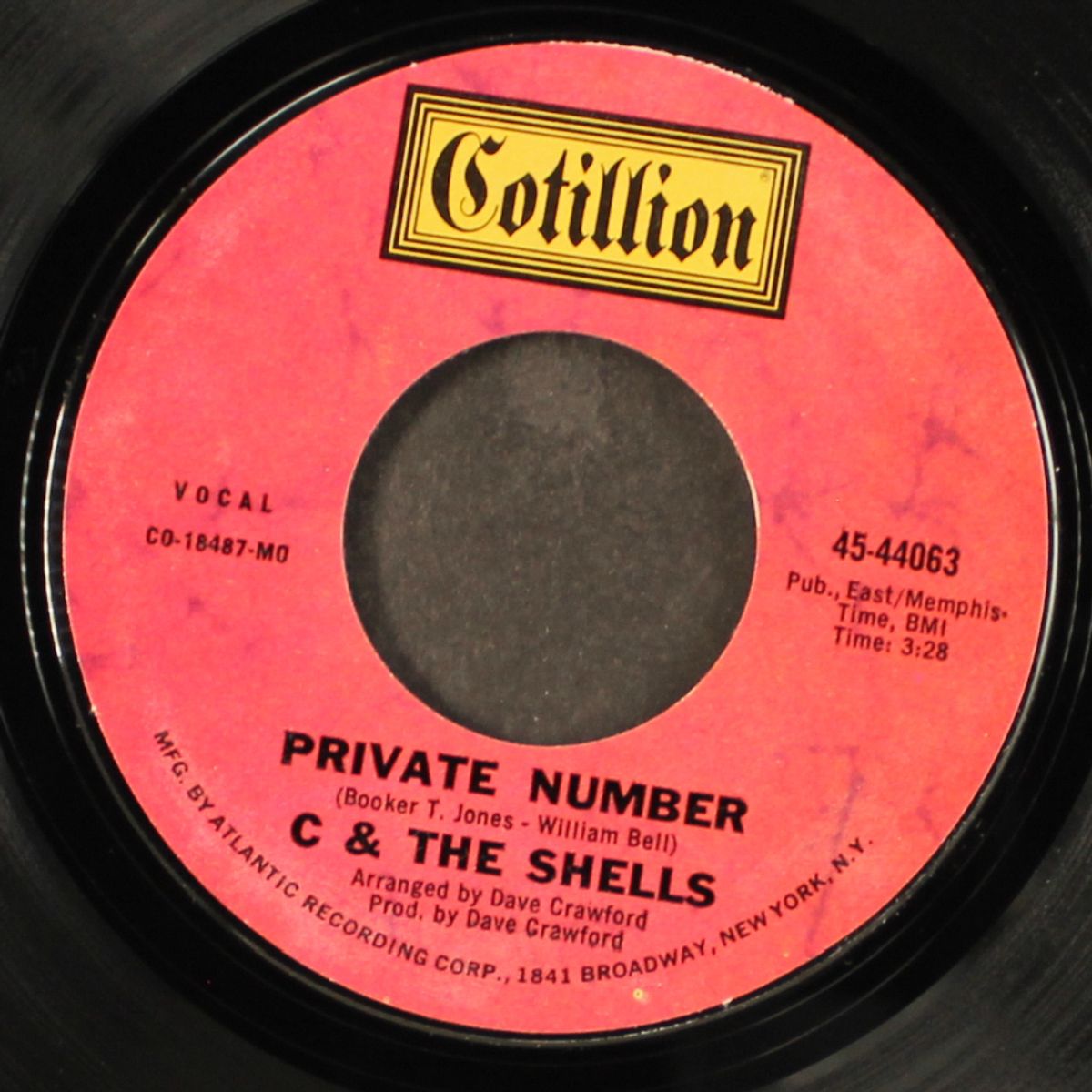 private number / people got to be free/oh happy day by C & SHELLS