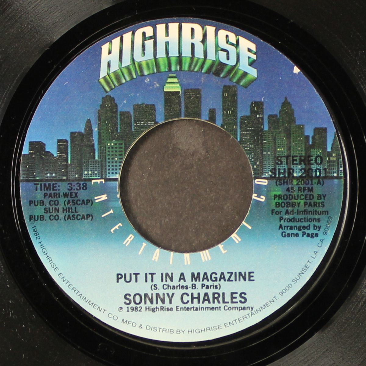 put it in a magazine / the week end father song by SONNY CHARLES