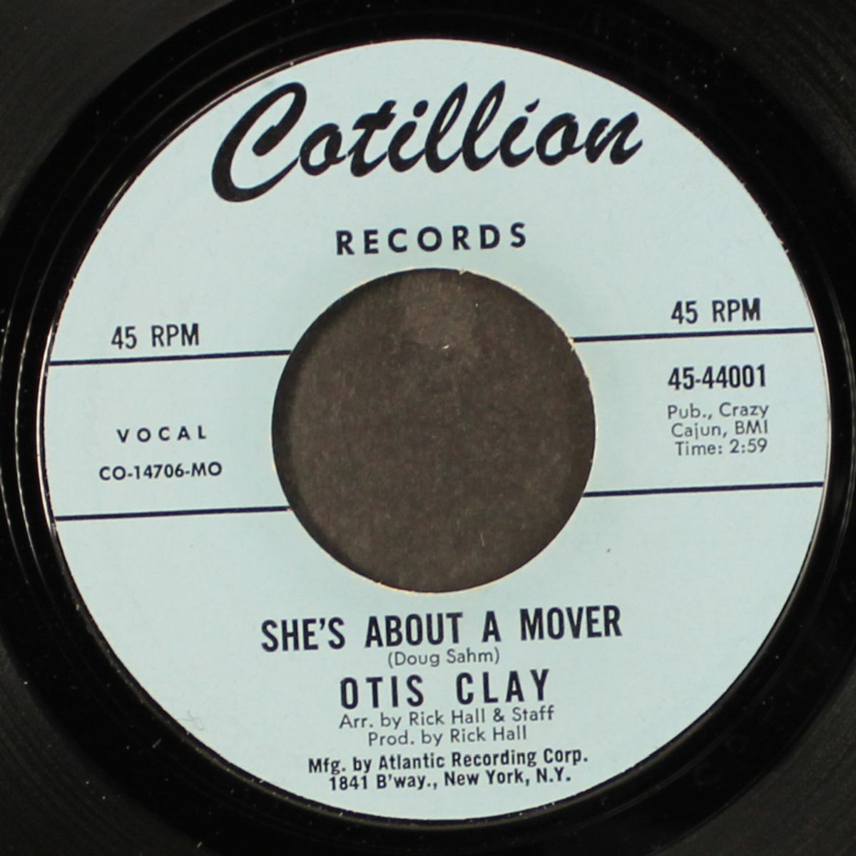 she's about a mover / you dont miss your water by OTIS CLAY