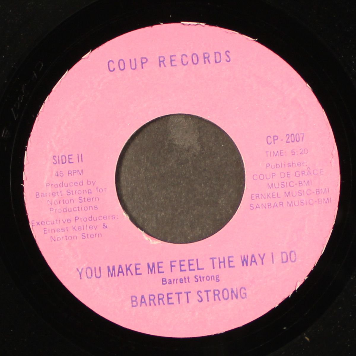 love is you / you make me feel the way i do by BARRETT STRONG