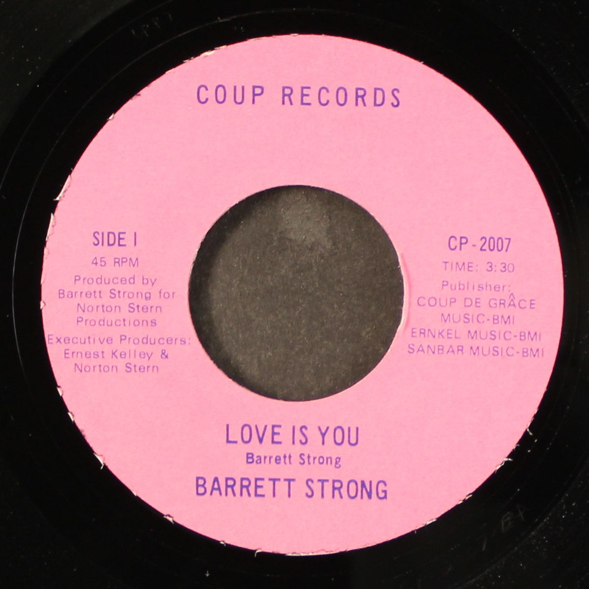 love is you / you make me feel the way i do by BARRETT STRONG