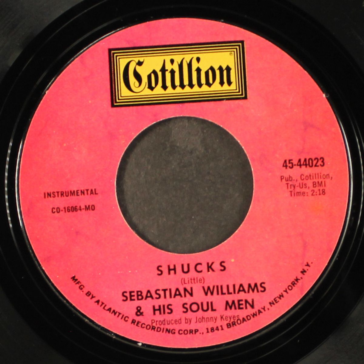 the one you can't have / shucks by SEBASTIAN WILLIAMS