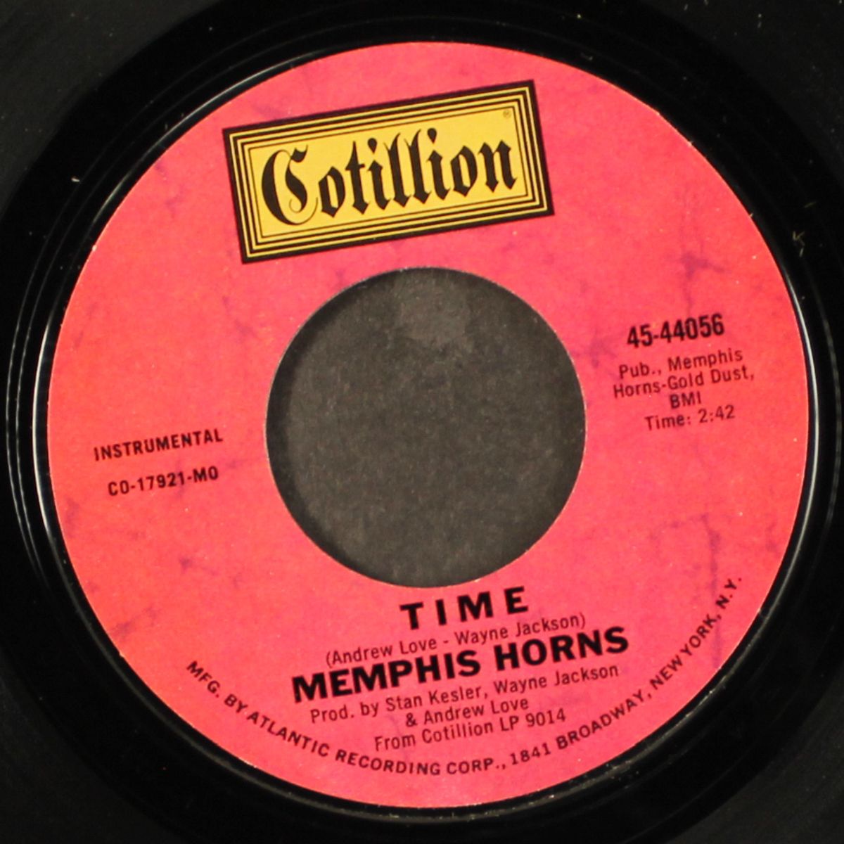 i can't turn you loose / time by MEMPHIS HORNS