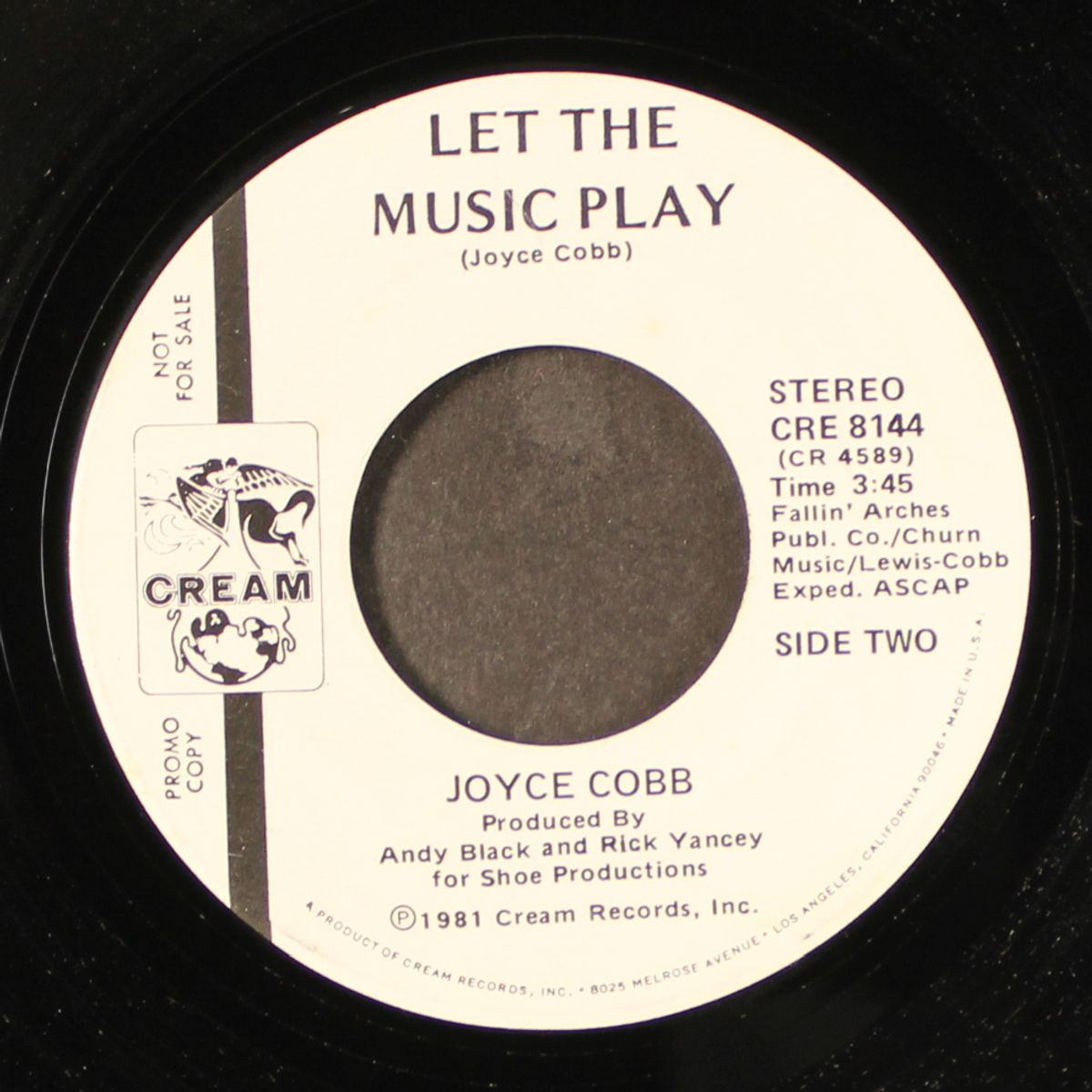 it doesn't really matter / let the music play by JOYCE COBB