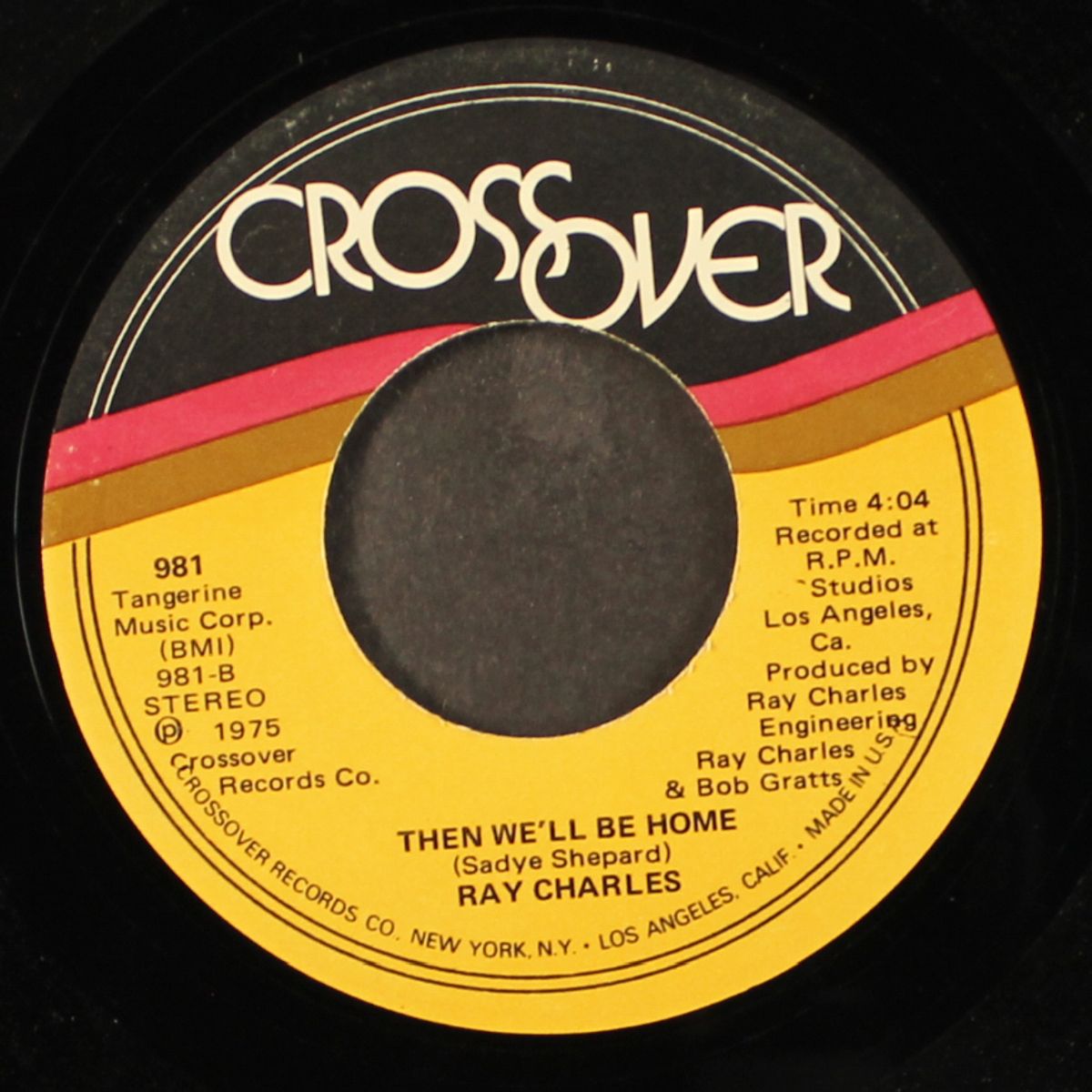 living for the city / then we'll be home by RAY CHARLES