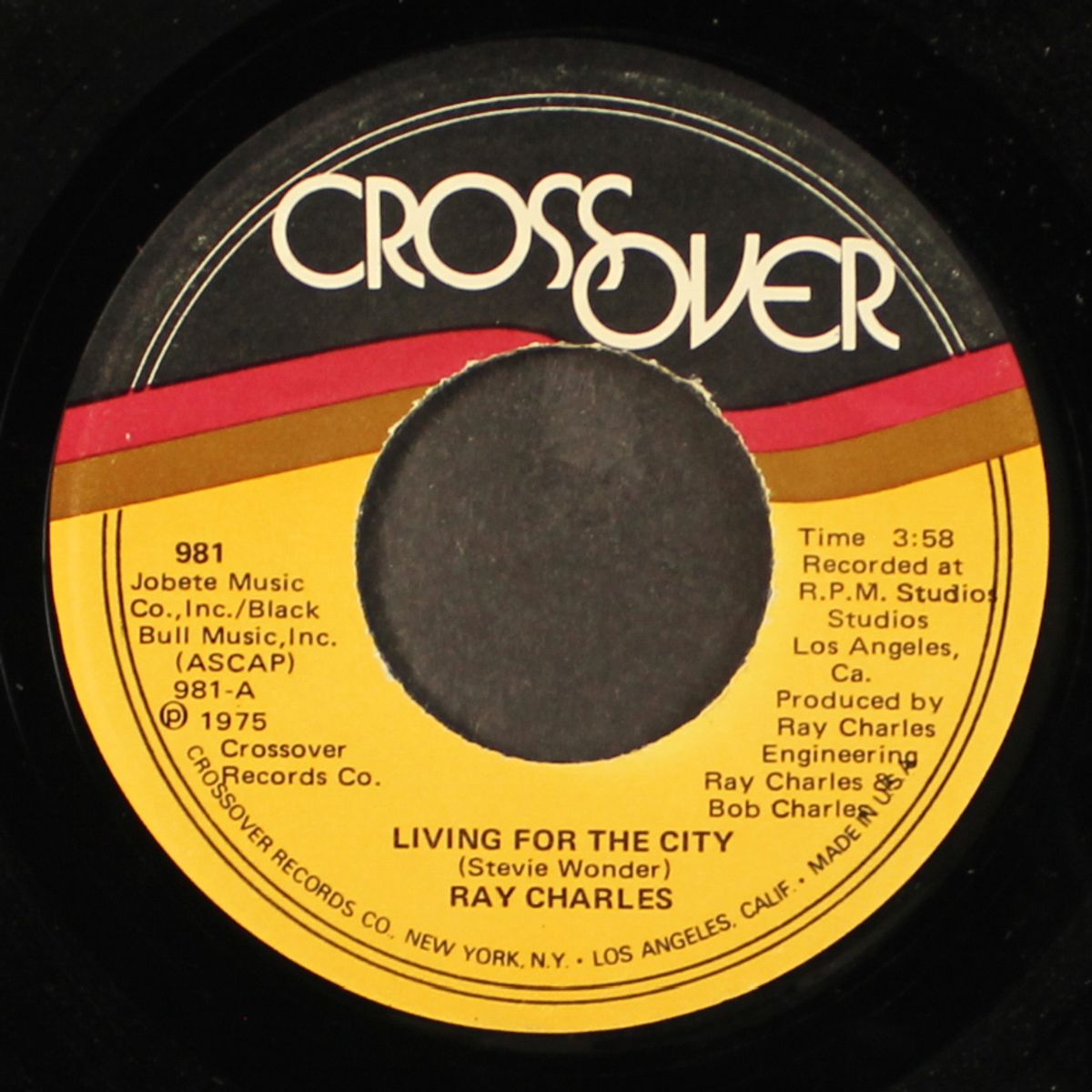 living for the city / then we'll be home by RAY CHARLES