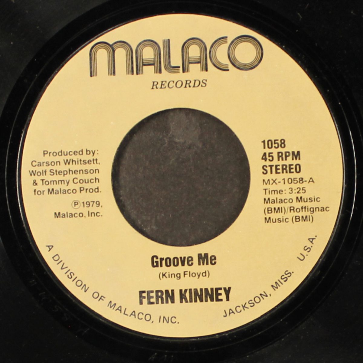 groove me / let's keep it right there by FERN KINNEY