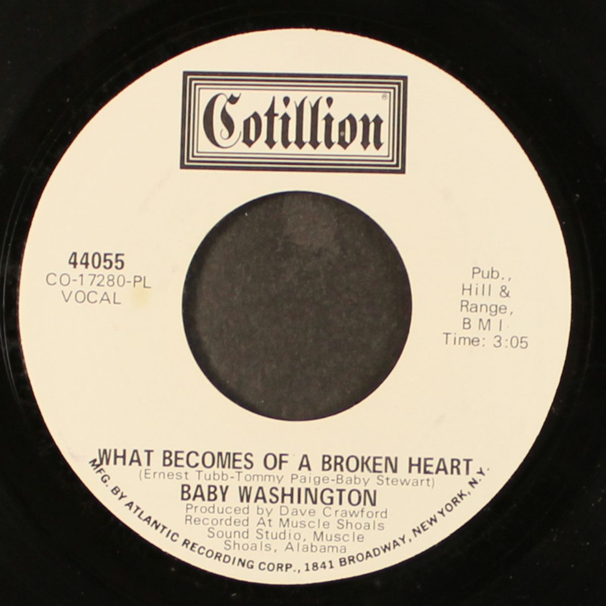 what becomes of a broken heart / breakfast in bed by BABY WASHINGTON