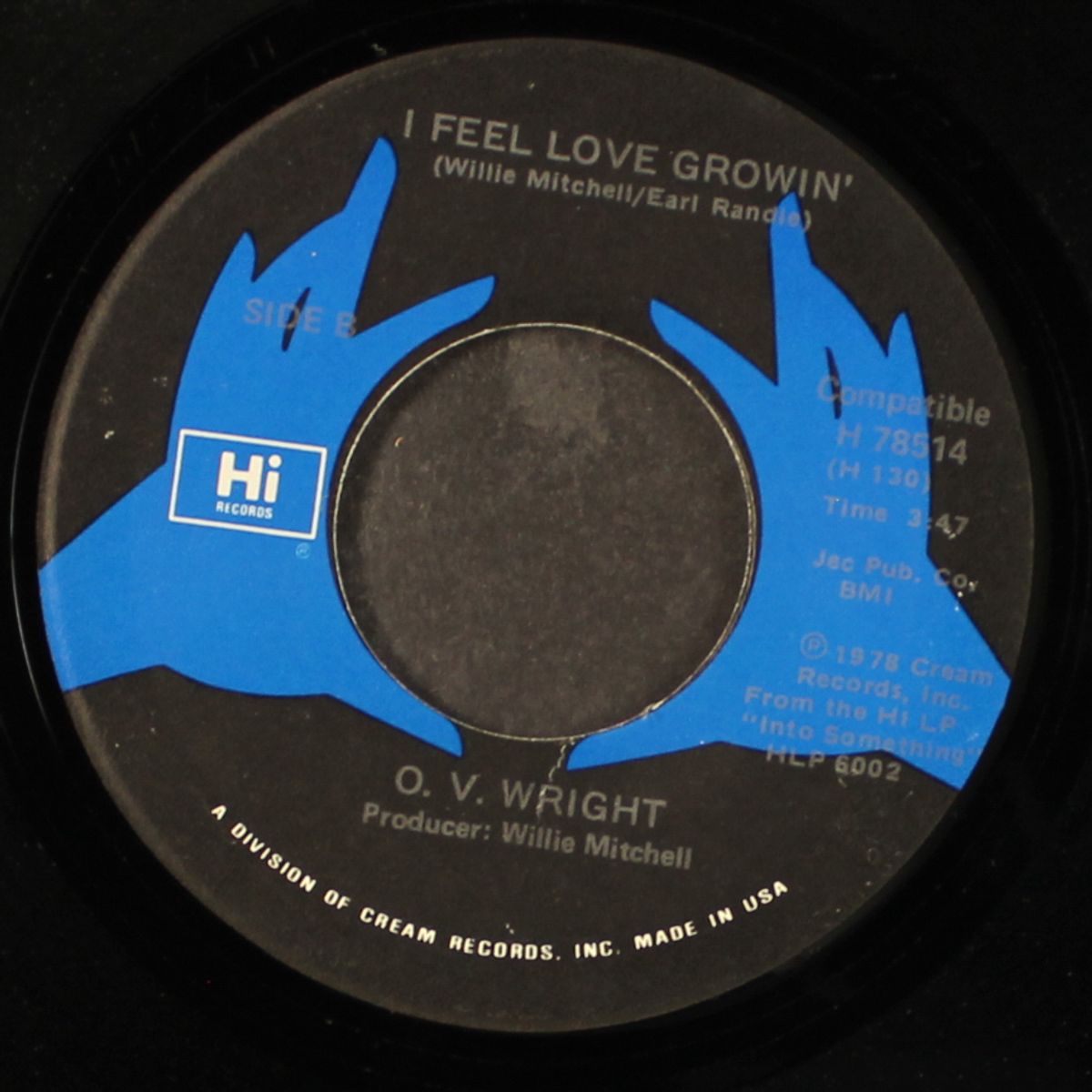 i don't do windows / i feel love growin' by O.V. WRIGHT