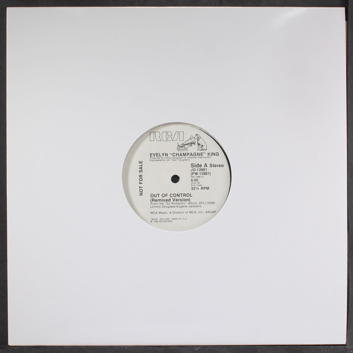 out of control / vocal dub by EVELYN 'CHAMPAGNE' KING