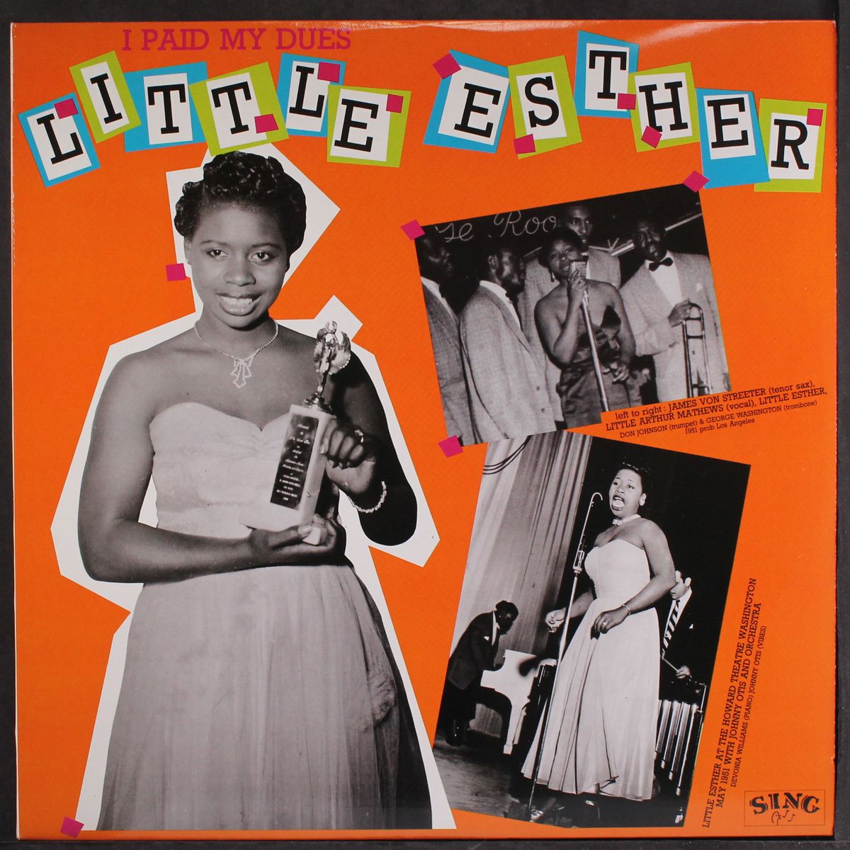 i paid my dues by LITTLE ESTHER